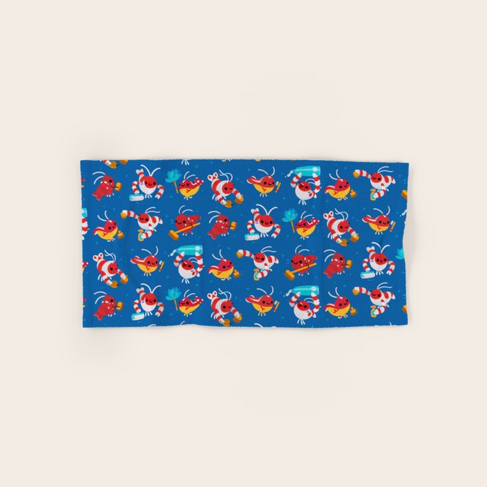 Cleaner shrimp Bath Towel Gallery Image 1