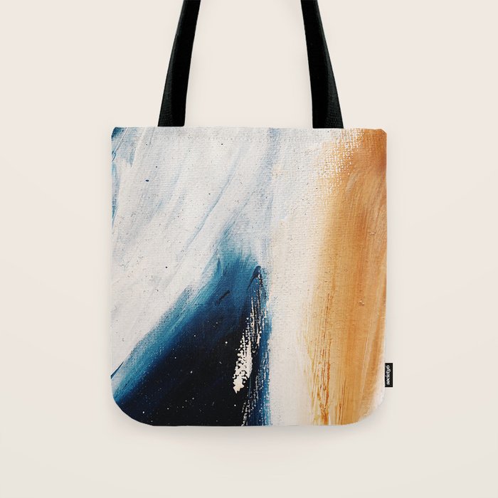Abstract Oil Painting No.37 Tote Bag Gallery Image 1