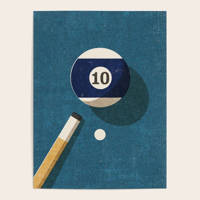 BILLIARDS / Ball 10 Poster Gallery Image 4