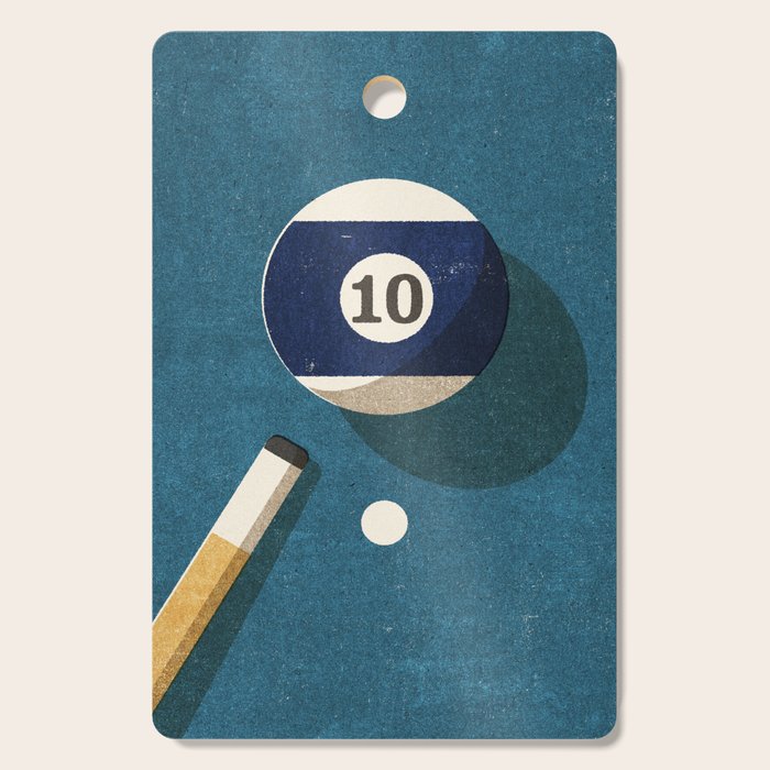 BILLIARDS / Ball 10 Cutting Board Gallery Image 1