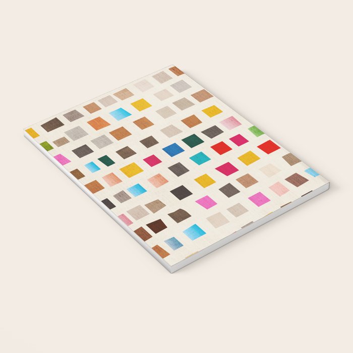 Colorful Mosaic Tiles Modern Artwork Notebook Gallery Image 3