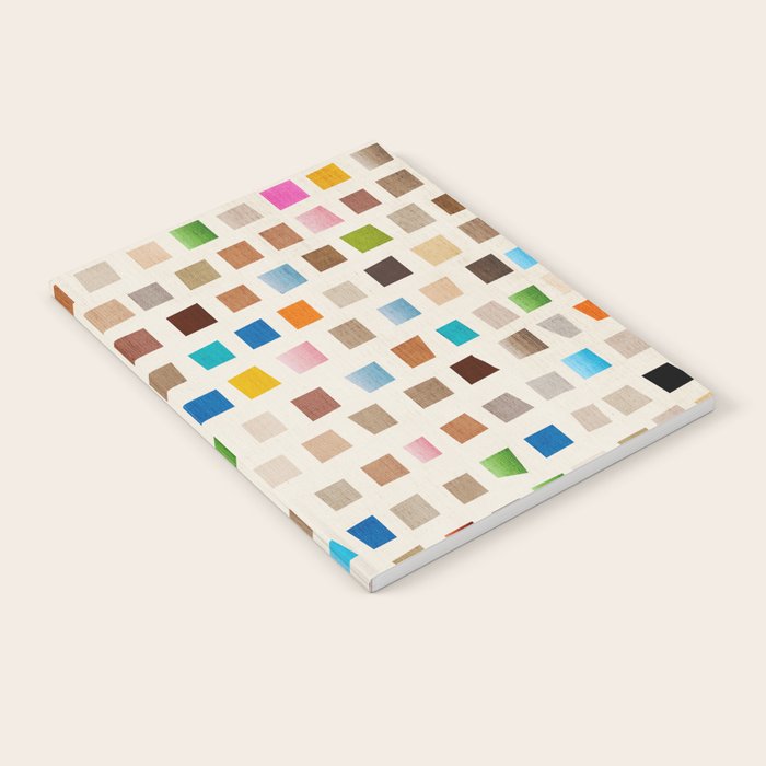 Colorful Mosaic Tiles Modern Artwork Notebook Gallery Image 2