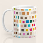 Colorful Mosaic Tiles Modern Artwork Coffee Mug Gallery Image 3