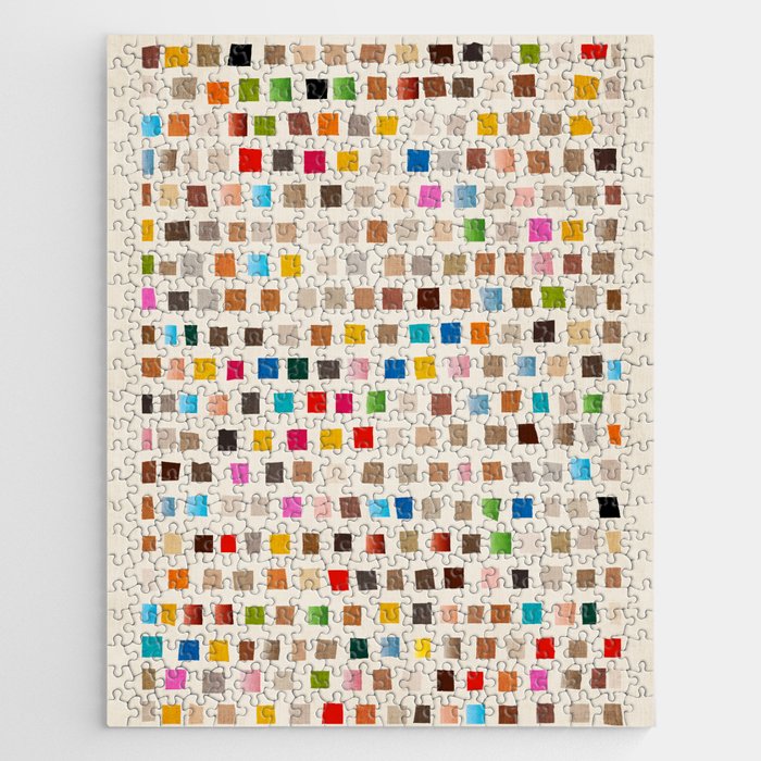 Colorful Mosaic Tiles Modern Artwork Jigsaw Puzzle Gallery Image 1