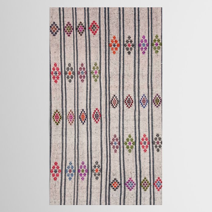 Moroccan Vintage Rug Tablecloth Gallery Image 2
