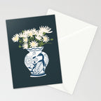 Vase no. 6 with Peacock  Stationery Card Gallery Image 2
