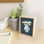 Vase no. 6 with Peacock  Mini Art Print Gallery Image 2