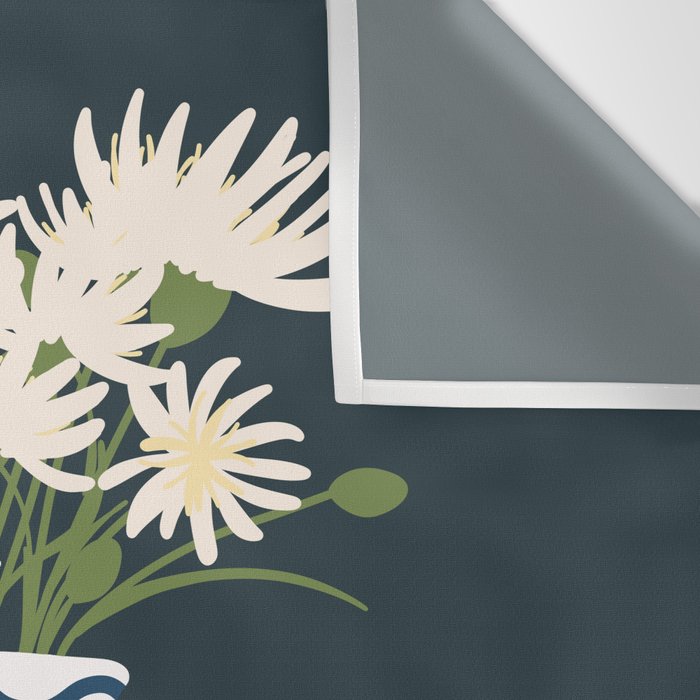 Vase no. 6 with Peacock  Wall Tapestry Gallery Image 3