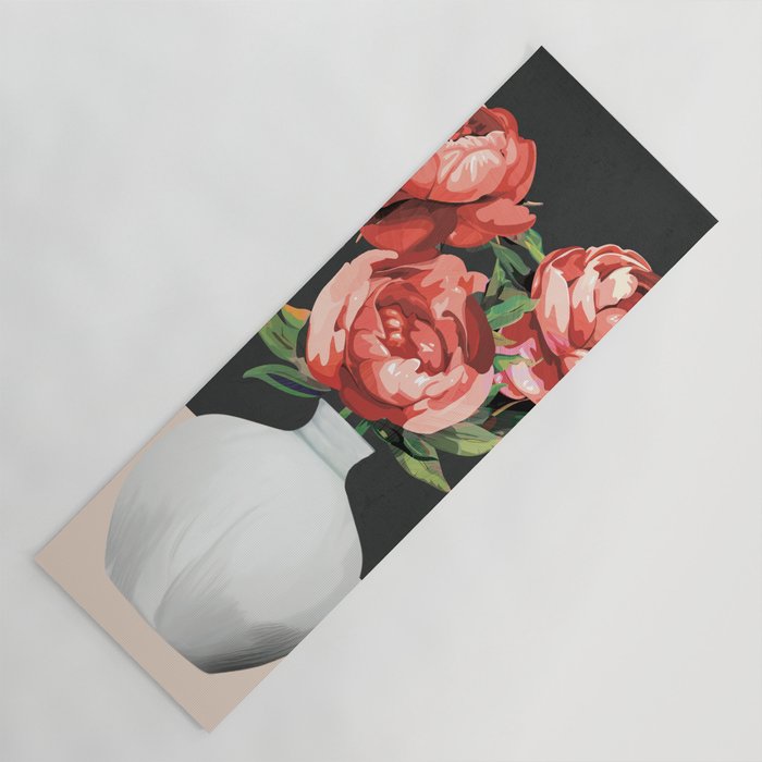 Vase of Flowers 3 Yoga Mat Gallery Image 1