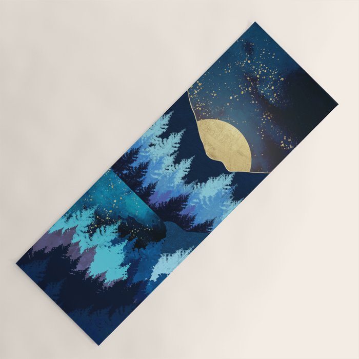 Moon Forest Yoga Mat Gallery Image 1