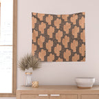 Sonora - terracotta, brown, and taupe Wall Tapestry Gallery Image 2