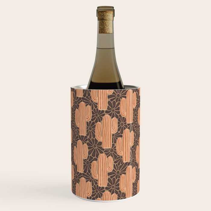 Sonora - terracotta, brown, and taupe Wine Chiller Gallery Image 1