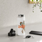 Let's Wrastle Cowgirl Water Bottle Gallery Image 4