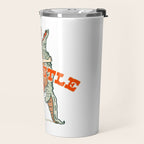 Let's Wrastle Cowgirl Travel Mug Gallery Image 2