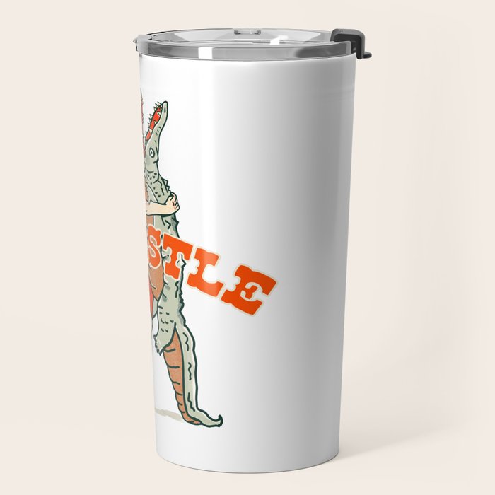 Let's Wrastle Cowgirl Travel Mug Gallery Image 2