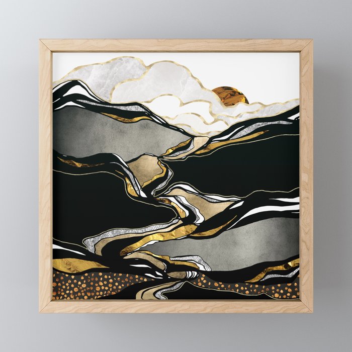 Metallic Vista Mini Art Print Gallery Image 1