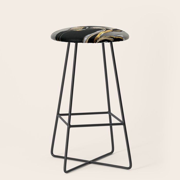 Metallic Vista Stool Gallery Image 1