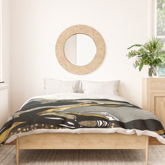 Metallic Vista Duvet Cover Gallery Image 3