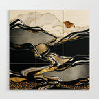 Metallic Vista Wood Wall Art Gallery Image 1