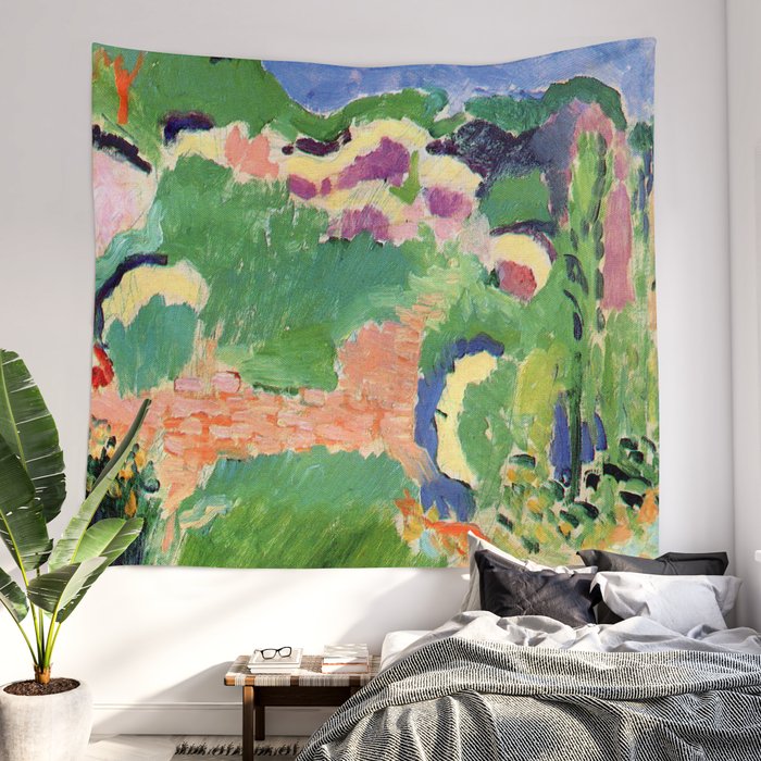 Henri Matisse Landscape Wall Tapestry Gallery Image 2