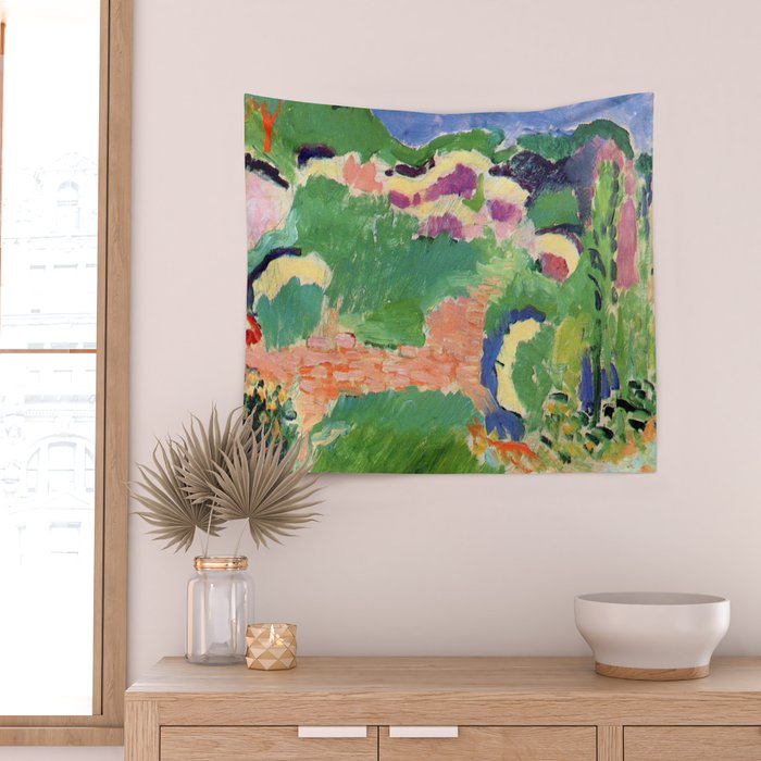 Henri Matisse Landscape Wall Tapestry Gallery Image 2