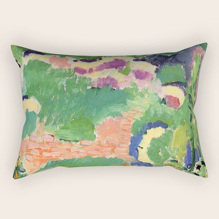 Henri Matisse Landscape Rectangular Pillow Gallery Image 1