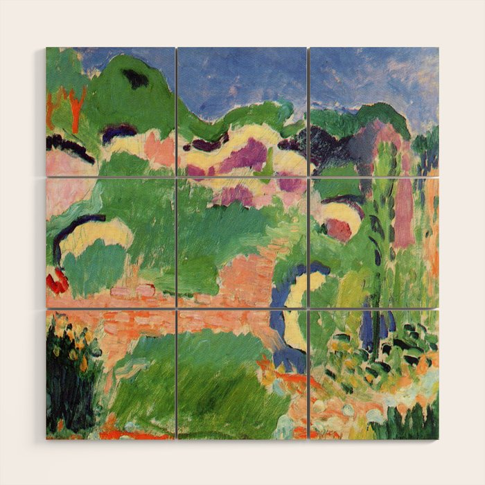 Henri Matisse Landscape Wood Wall Art Gallery Image 1