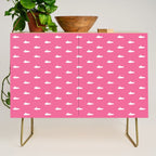 Tiny Submarines - Bright Pink Credenza Gallery Image 1