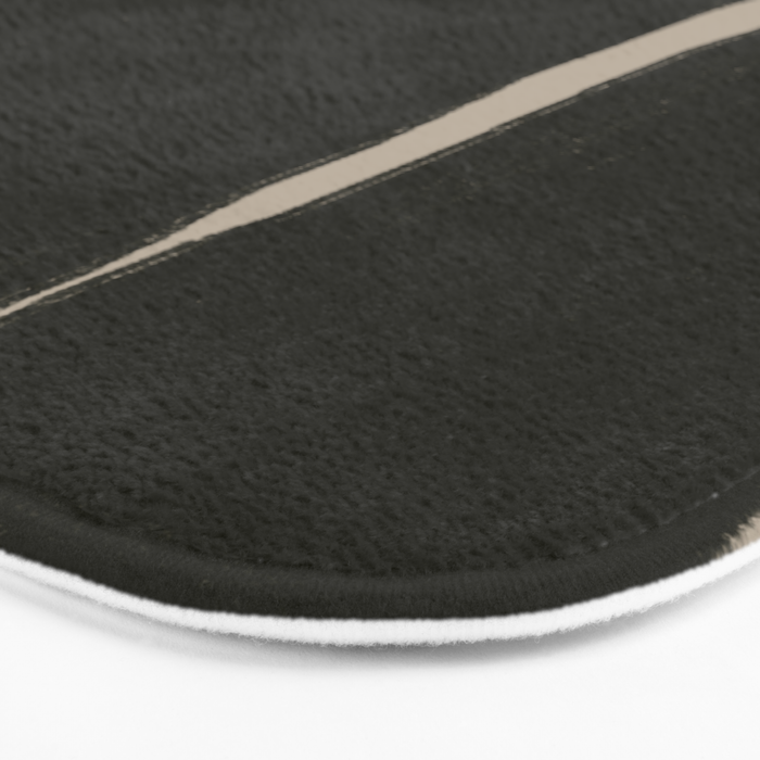 Organic Trendy Shapes Bath Mat Gallery Image 3