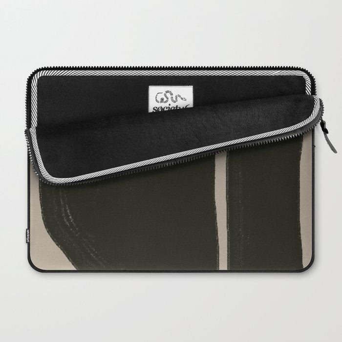 Organic Trendy Shapes Laptop Sleeve Gallery Image 2
