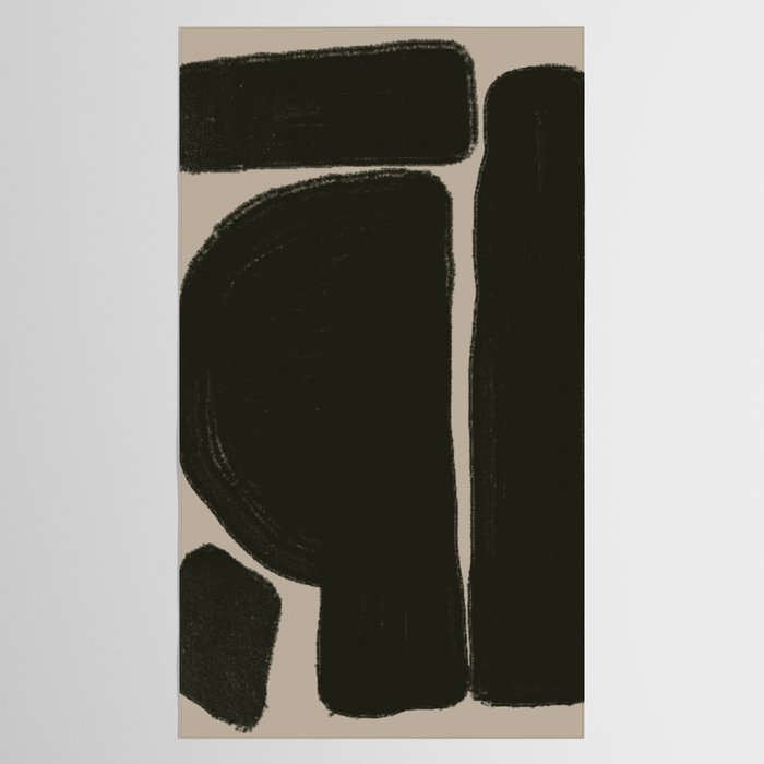 Organic Trendy Shapes Tablecloth Gallery Image 2