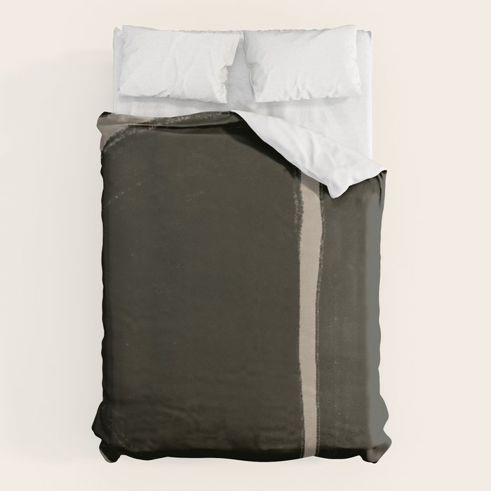 Organic Trendy Shapes Duvet Cover Gallery Image 1