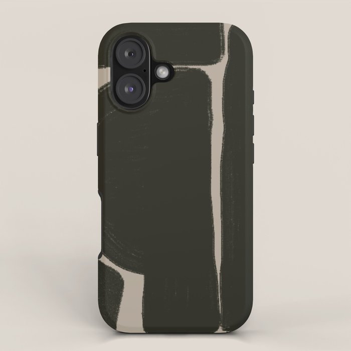 Organic Trendy Shapes iPhone Case Gallery Image 1