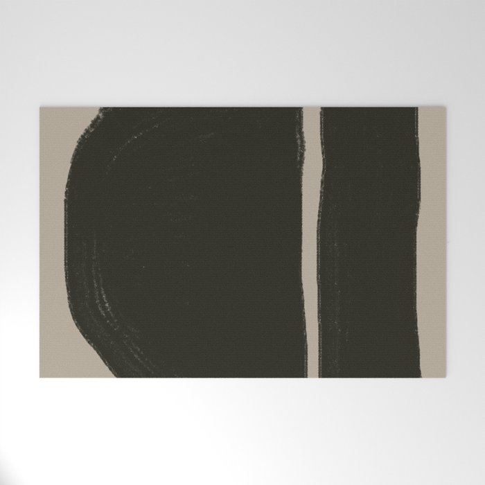 Organic Trendy Shapes Welcome Mat Gallery Image 1