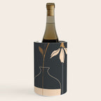 Minimal Abstract Art Vase Flower 3 Wine Chiller Gallery Image 1