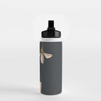 Minimal Abstract Art Vase Flower 3 Water Bottle Gallery Image 2
