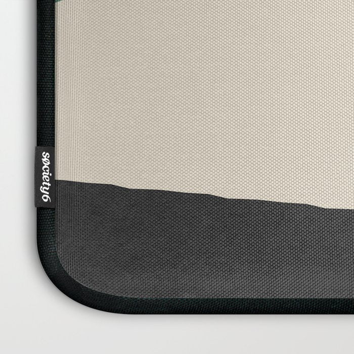 Graphic Edge Shapes - Green Laptop Sleeve Gallery Image 3