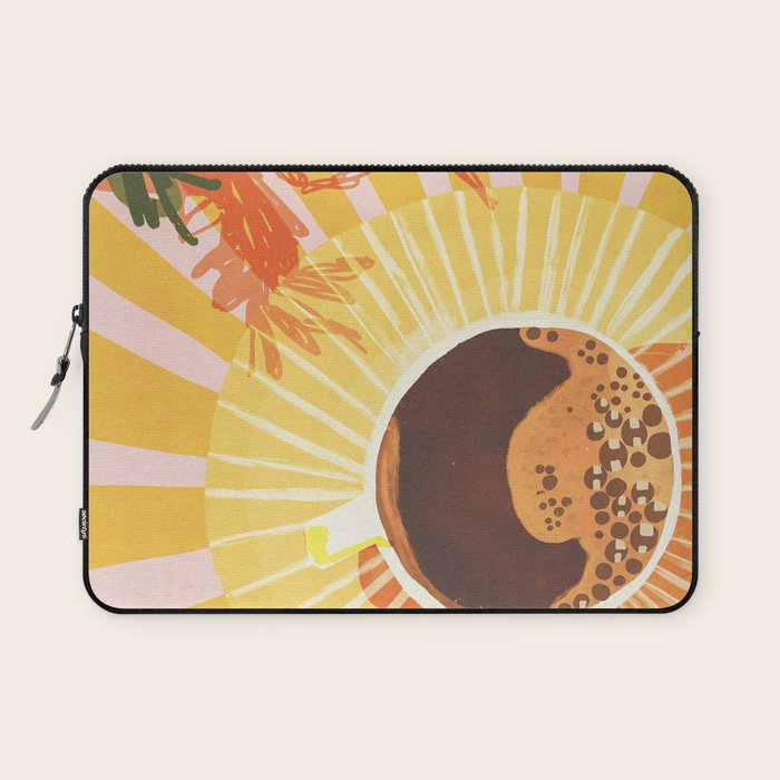 Sunny Cafe Laptop Sleeve Gallery Image 1