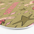 Capricorn Dragon Fruit Print Bath Mat Gallery Image 3