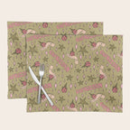 Capricorn Dragon Fruit Print Placemat Gallery Image 1