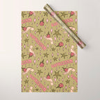Capricorn Dragon Fruit Print Wrapping Paper Gallery Image 1