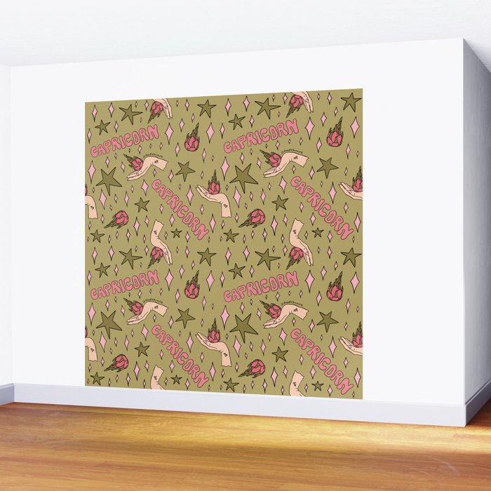 Capricorn Dragon Fruit Print Wall Mural Gallery Image 2