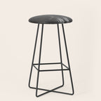 Ice Hockey Stick Patent - Ice Hockey Art - Black Chalkboard Stool Gallery Image 1