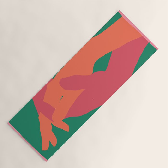Holding Hands 3 Yoga Mat Gallery Image 1