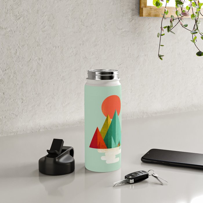 Little Geometric Tipi Water Bottle Gallery Image 5