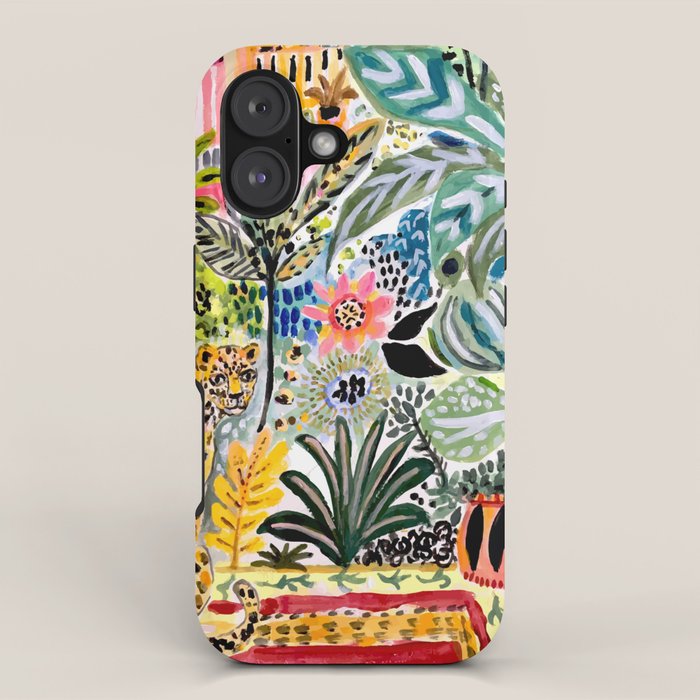 Karen Fields Tiger in the City iPhone Case Gallery Image 1
