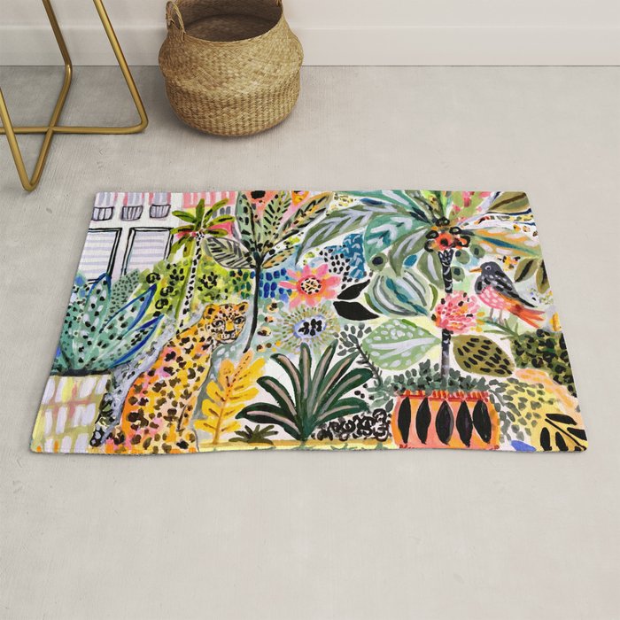 Karen Fields Tiger in the City Rug Gallery Image 1