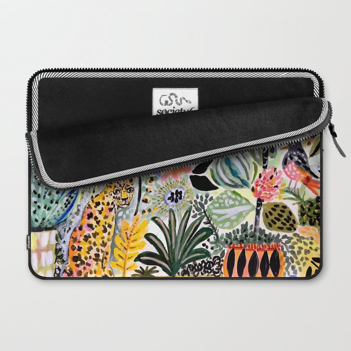Karen Fields Tiger in the City Laptop Sleeve Gallery Image 2