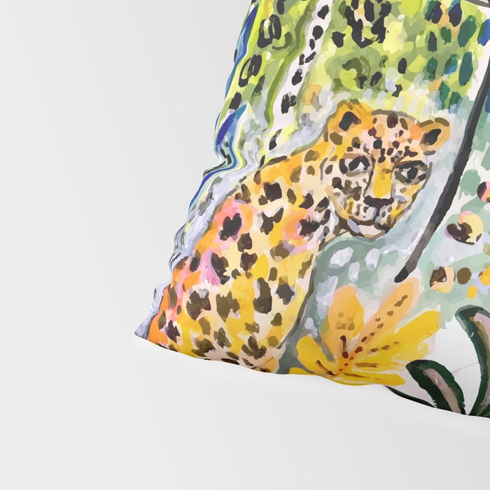 Karen Fields Tiger in the City Pillow Sham Gallery Image 4
