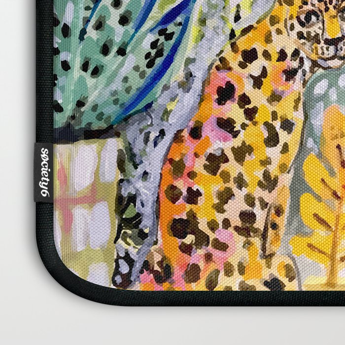 Karen Fields Tiger in the City Laptop Sleeve Gallery Image 3
